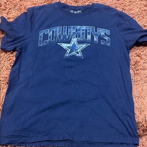 Navy Cowboys Star Tee